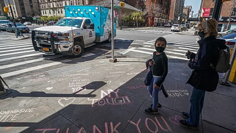 New York: Ganze Straßenzüge verwaist