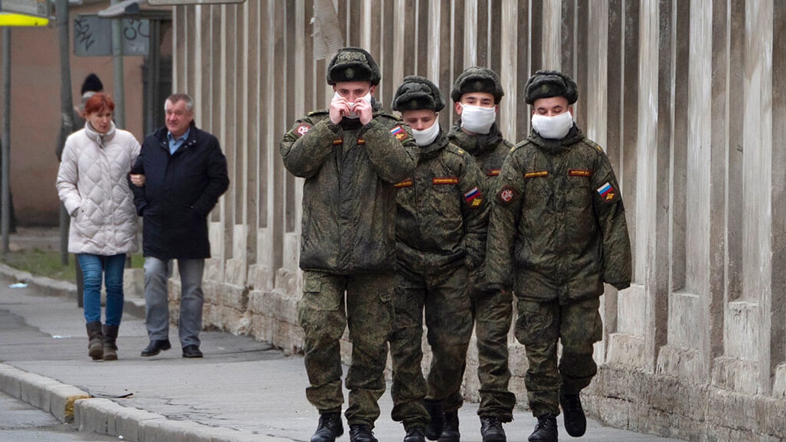Virus Outbreak Russia