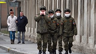 Virus Outbreak Russia