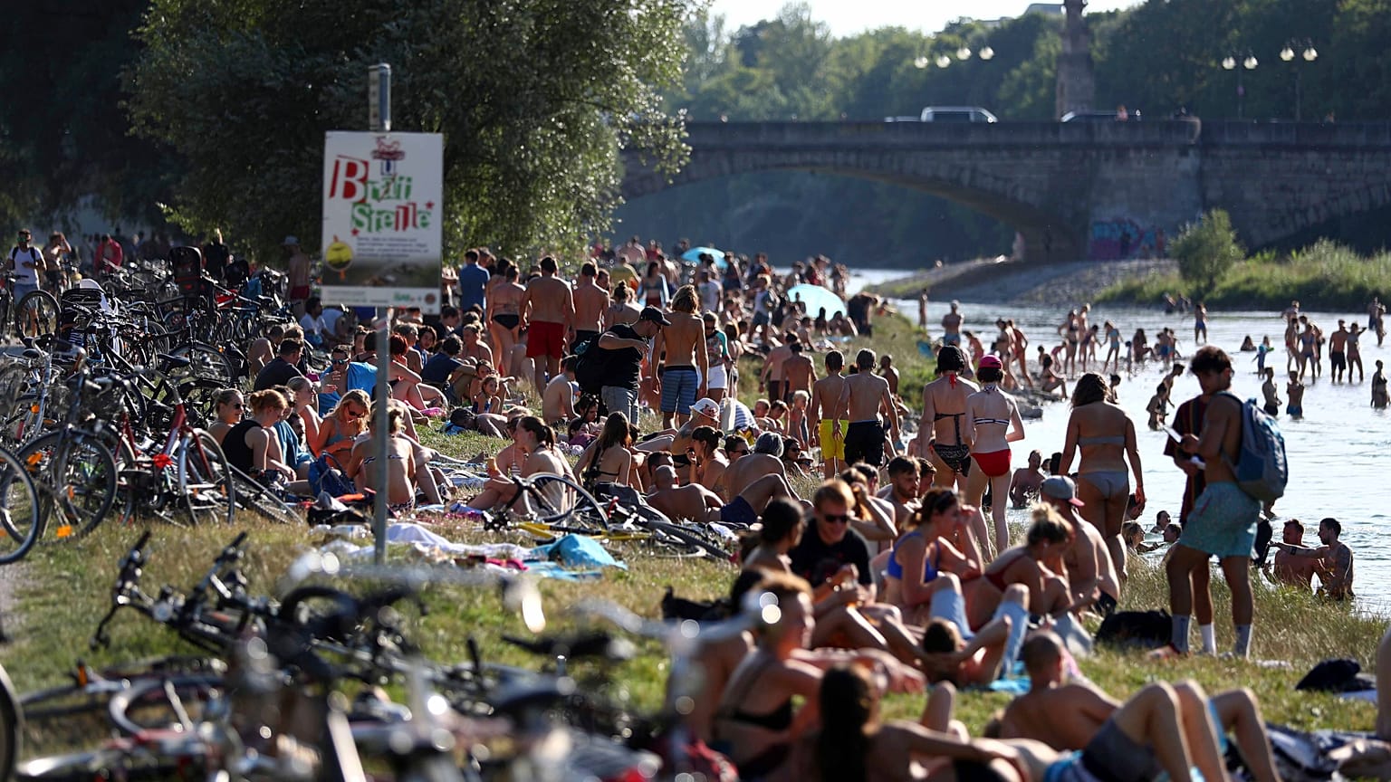 Germany Europe Heatwave