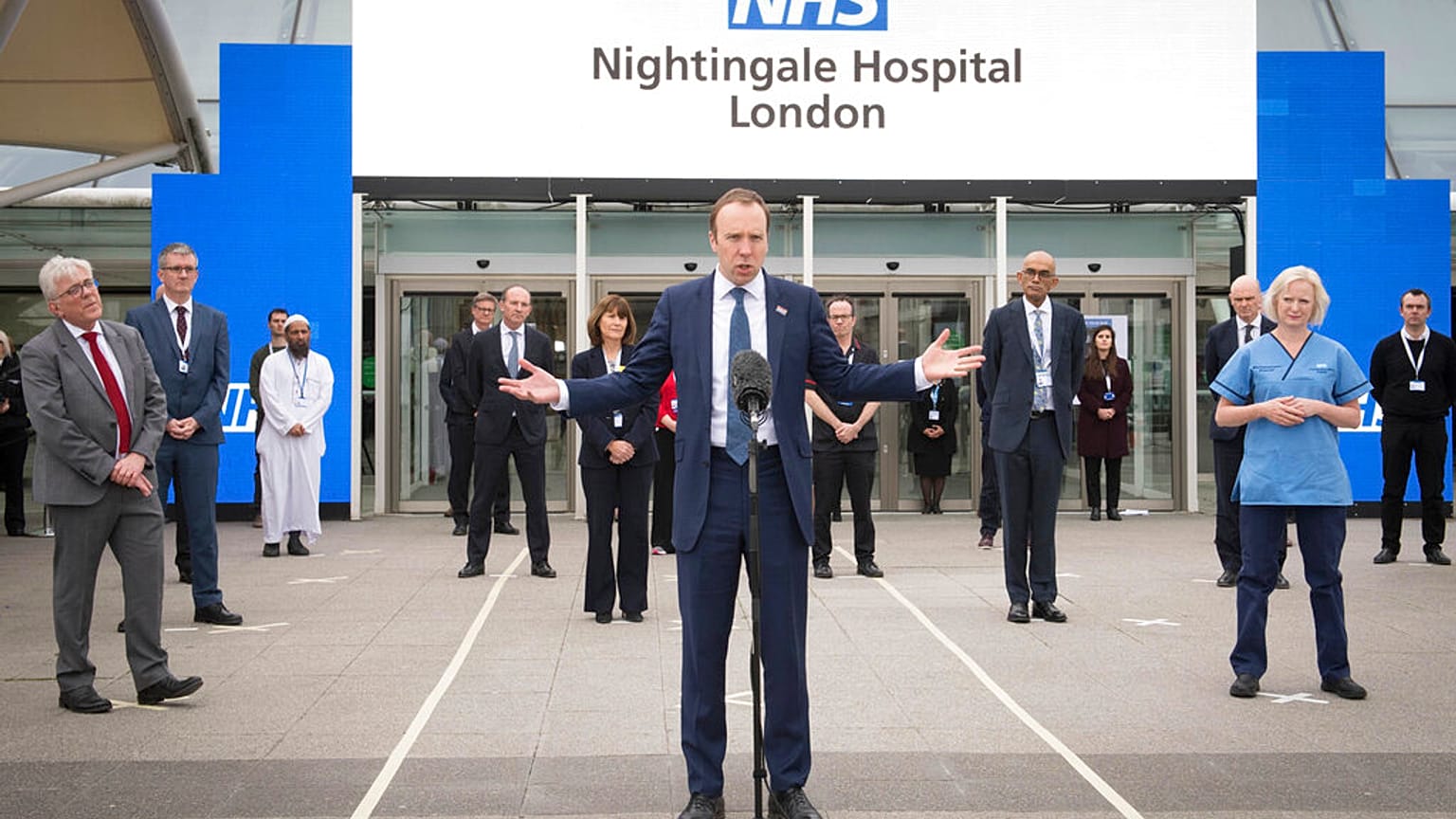 İngiltere Sağlık Bakanı Matt Hancock