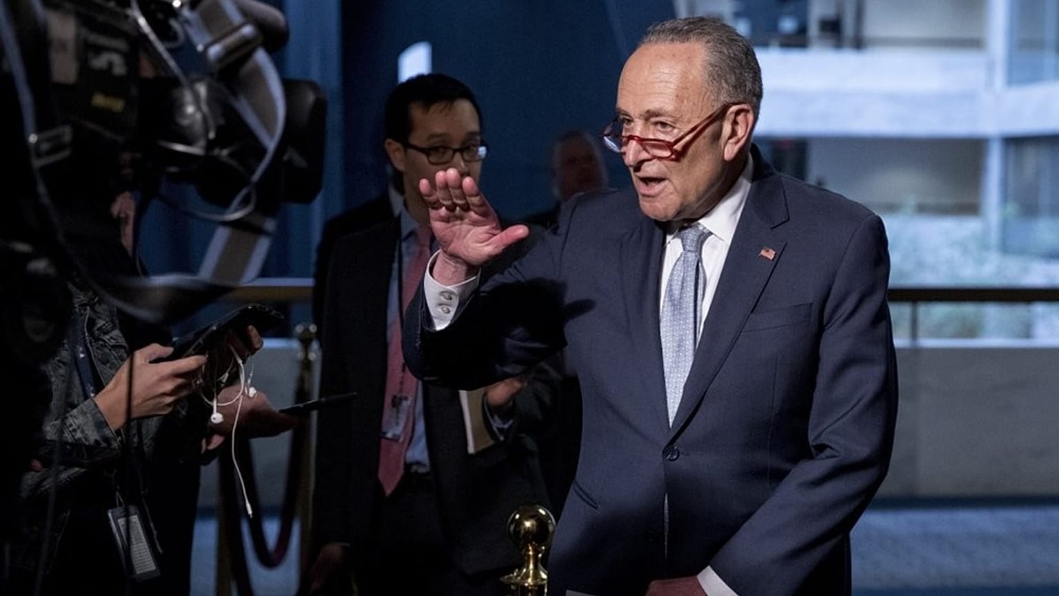 ABD Senatosu'nun Demokrat Parti lideri Chuck Schumer