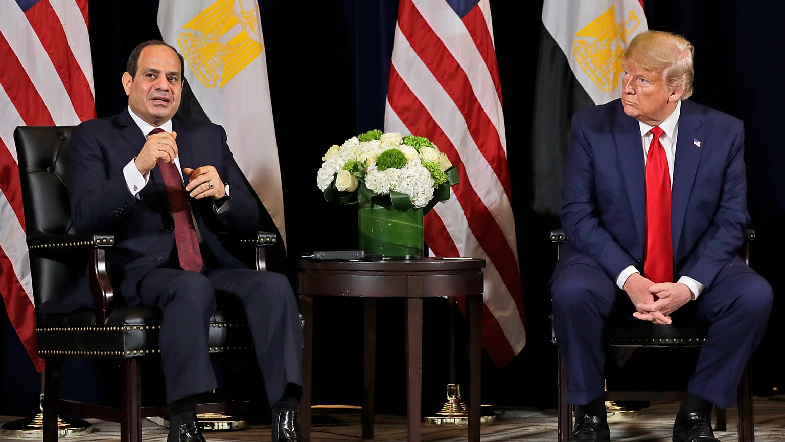 Donald Trump,Abdel-Fattah el-Sissi