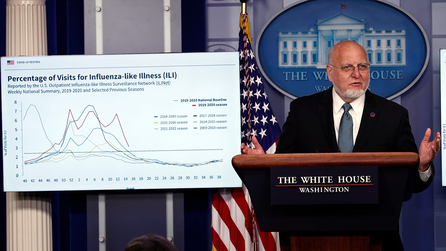 Virus Outbreak Trump