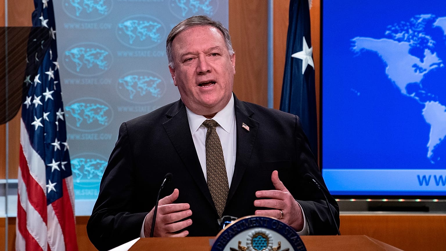 ABD Dışişleri Bakanı Mike Pompeo
