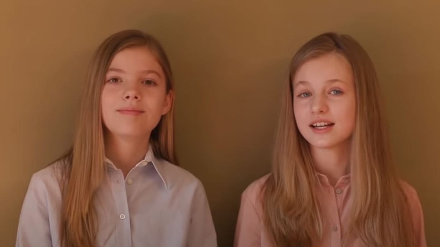 "Todos sois importantes", el mensaje solidario de las hijas del Rey de España por el COVID-19