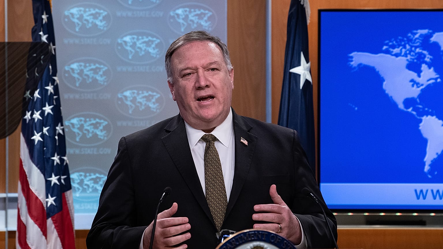 ABD Dışişleri Bakanı Mike Pompeo