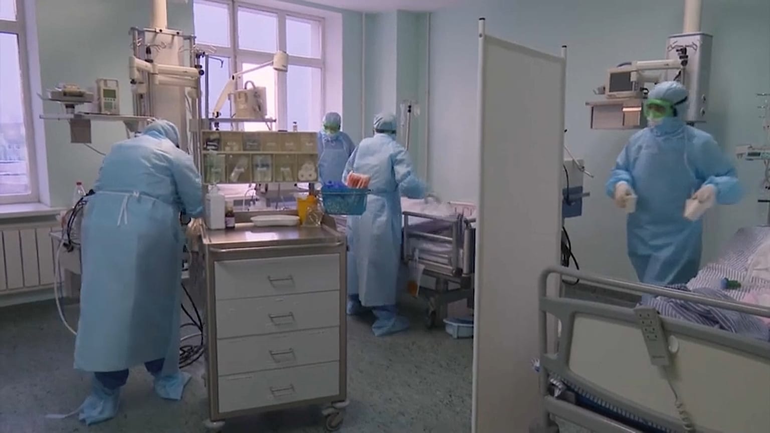 Russland: Ein Besuch im Corona-Krankenhaus von Kasan