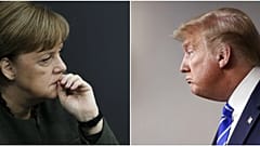 Trump e le iniezioni di disinfettante vs il pensiero scientifico della ricercatrice Angela Merkel 