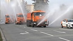 В Москве провели масштабную дезинфекцию