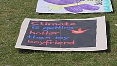 Un "climate protest" à Berlin... sans manifestants