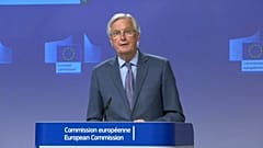 Michel Barnier, négociateur en chef de l'UE pour les relations avec le Royaume-Uni