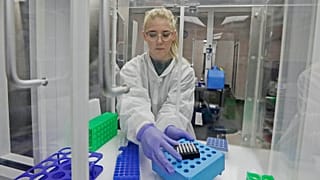 Laboratóriumi vizsgálat Texasban