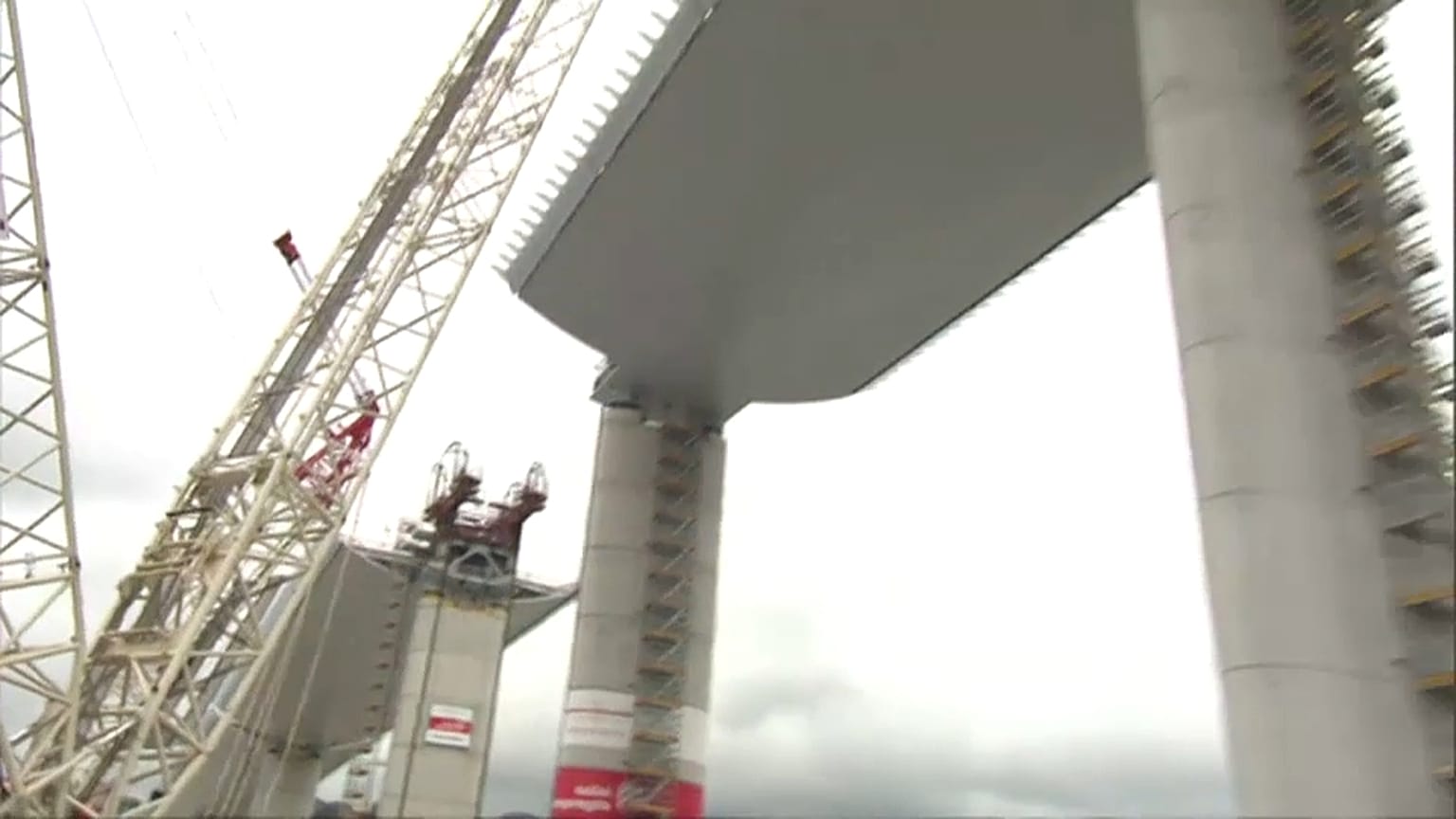 Ponte Morandi, ultima campata