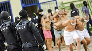 El Salvador'da bir cezaevi 
