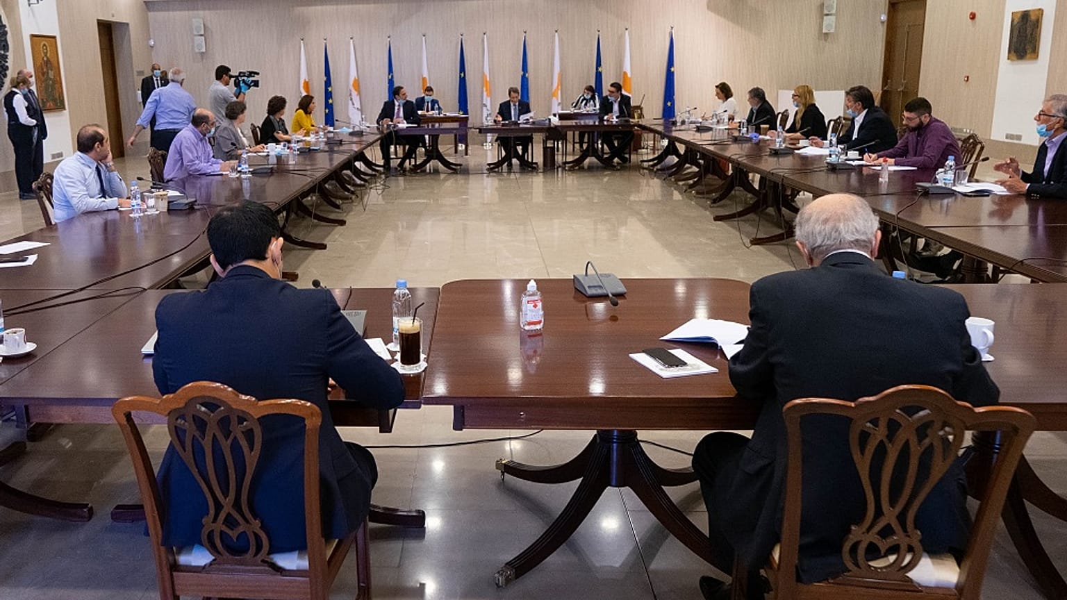ΠτΔ – Σύσκεψη με Επιδημιολογική Ομάδα για τον κορωνοϊό