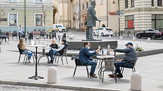 Vilnius is allowing cafés and restaurants to use public places for outdoor seating in order to help them respect social distancing rules.