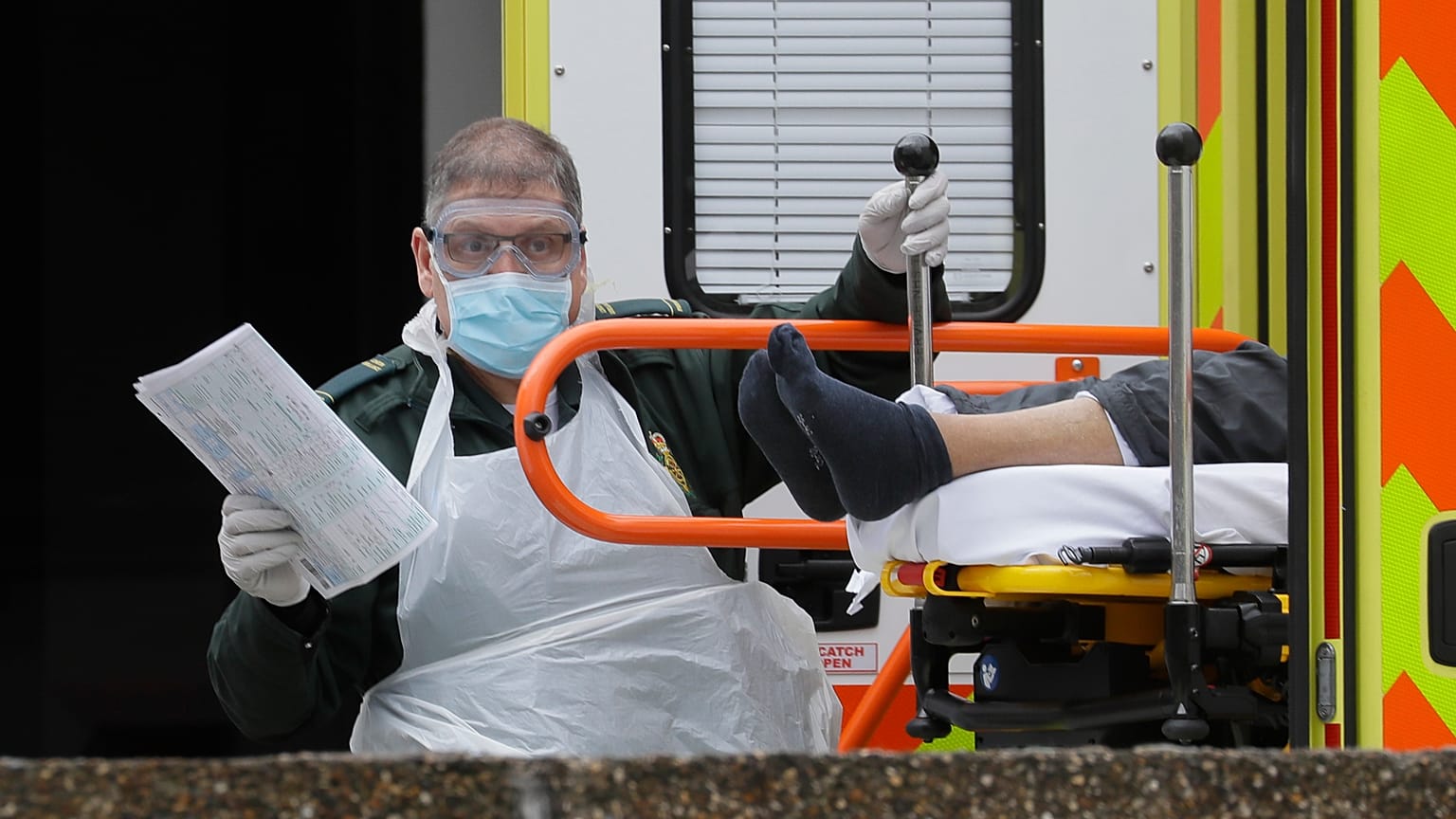 Virus Outbreak Britain Health Service