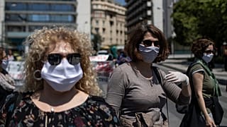 Virus Outbreak Greece
