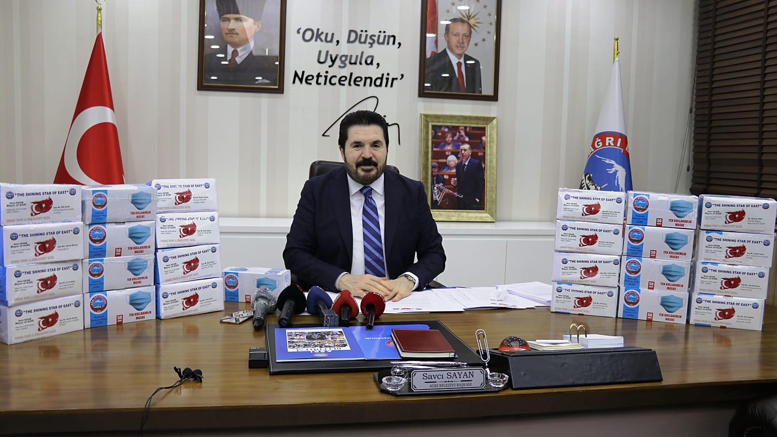 Ağrı Belediye Başkanı Savcı Sayan