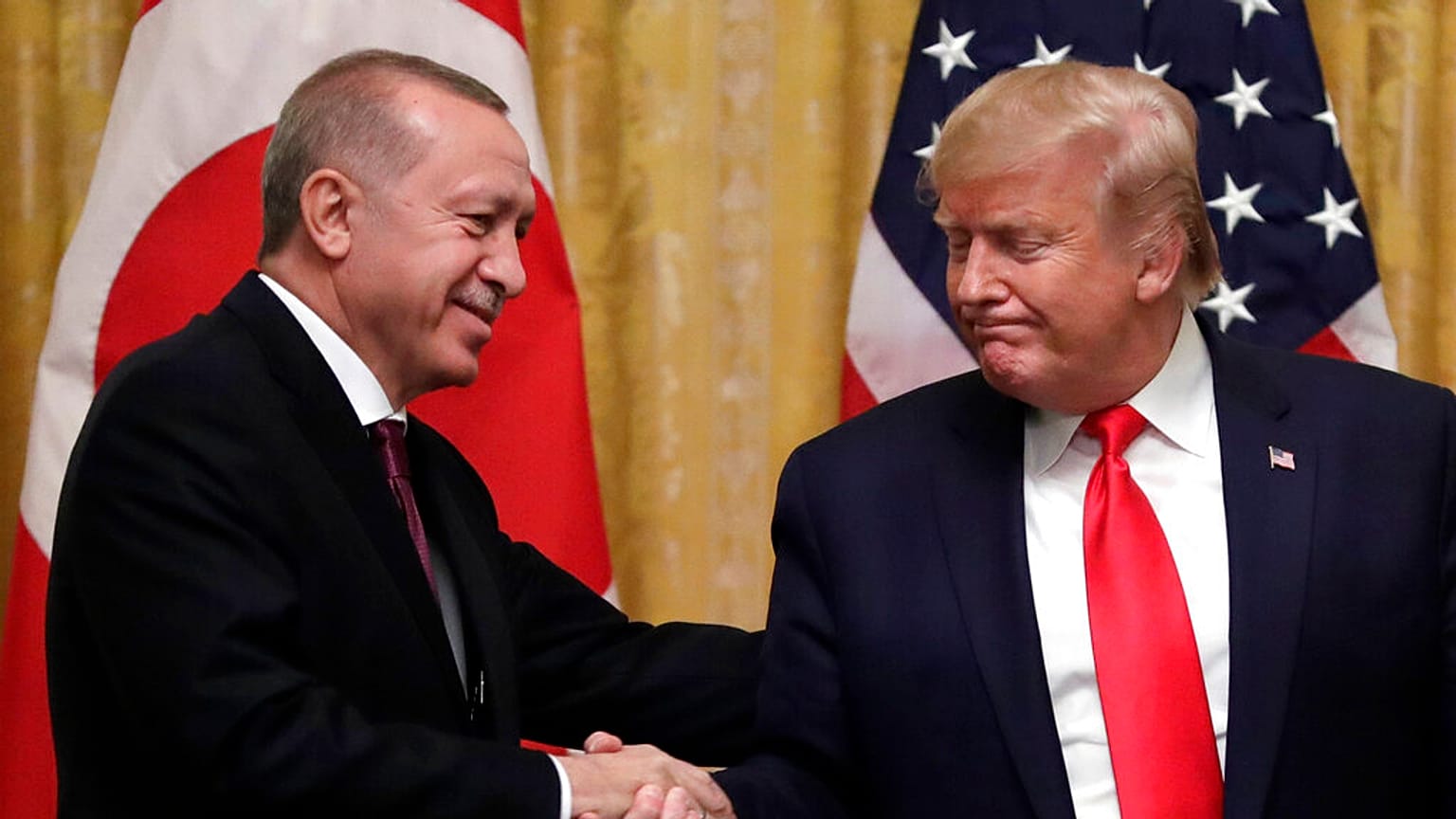 Cumhurbaşkanı Recep Tayyip Erdoğan ve ABD Başkanı Donald Trump