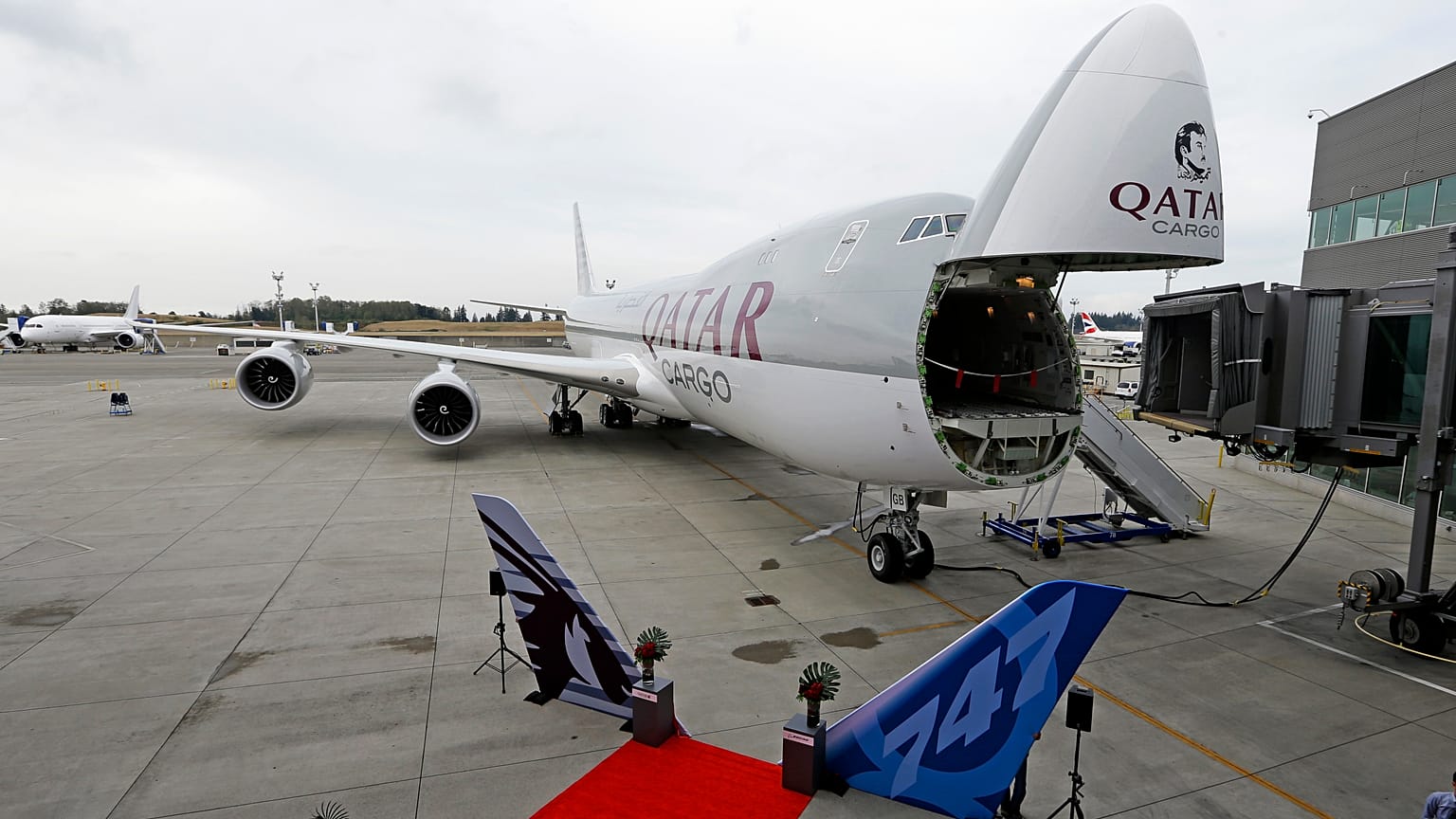 Boeing Qatar Delivery