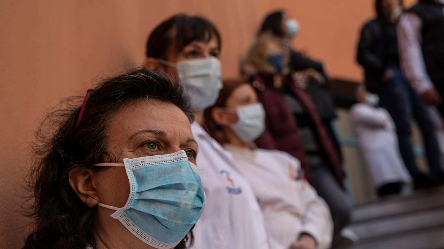 Virus Outbreak Greece