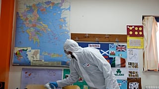 Virus outbreak Greece