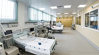 Μονάδα φροντίδας ασθενών με COVID-19