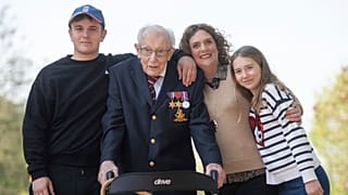 Virus Outbreak Britain Veteran's Thanks