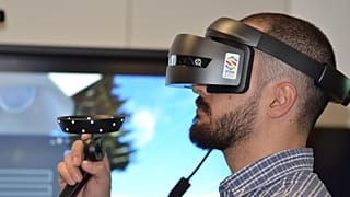 Current VR technology doesn't always offer the sensation of touch.