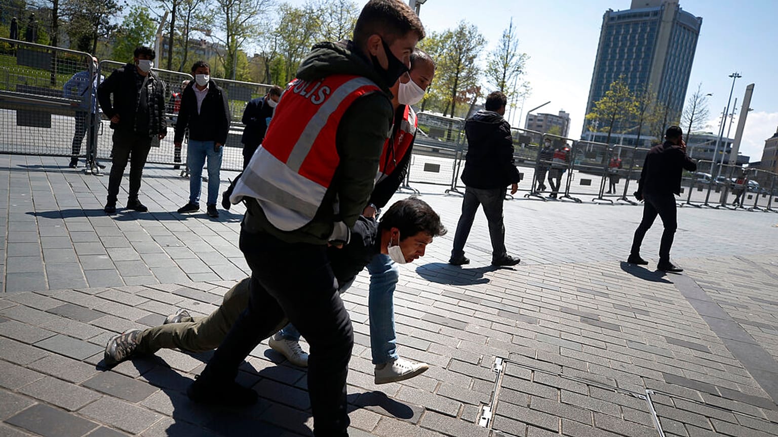 Virus Outbreak Turkey May Day
