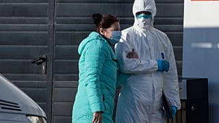Virus Outbreak Russia