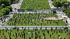 APTOPIX Virus Outbreak Portugal May Day