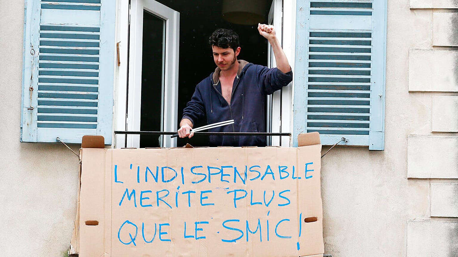 Virus Outbreak France May Day