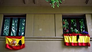 Espanhóis voltam a sair para fazer desporto