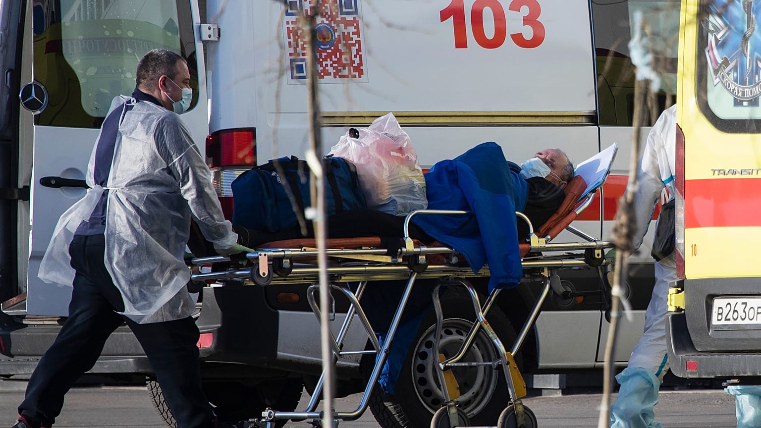 Virus Outbreak Russia