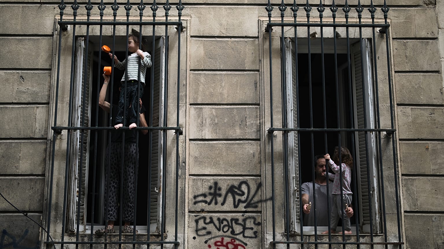 Virus Outbreak May Day Photo Gallery
