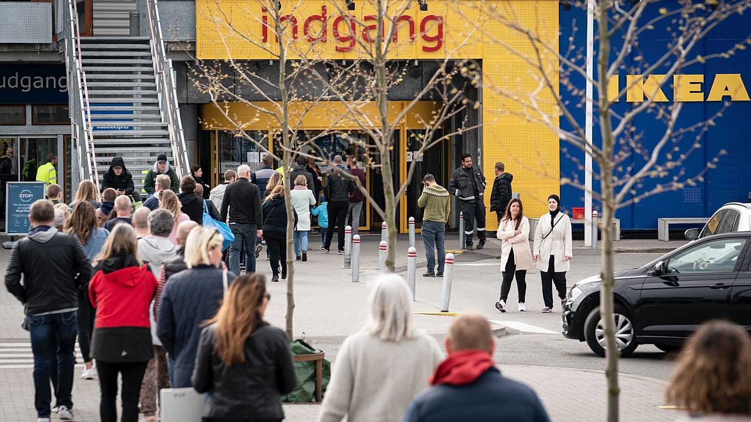 Újra megnyílt az Ikea a dániai Gentoftéban