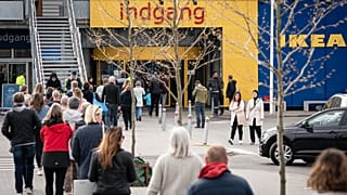 Újra megnyílt az Ikea a dániai Gentoftéban