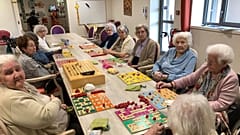 Nursing home locked down together