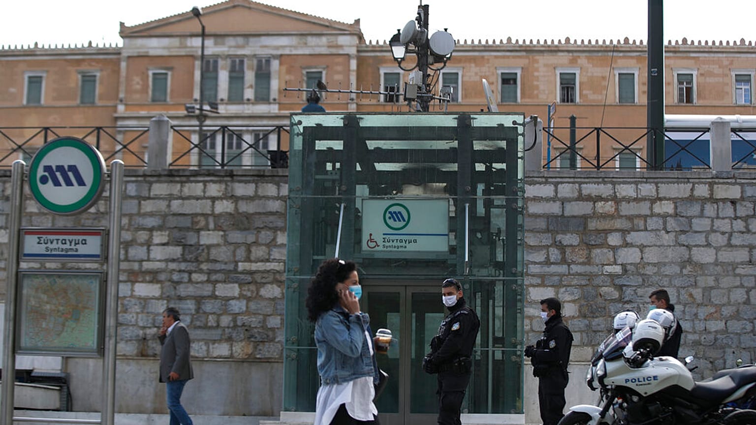 Virus Outbreak Greece