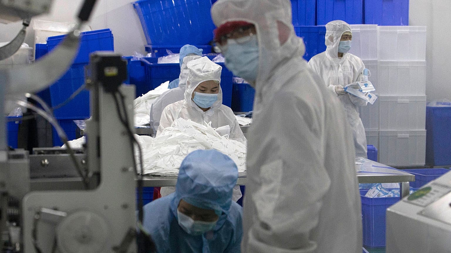 Virus Outbreak China Medical Exports