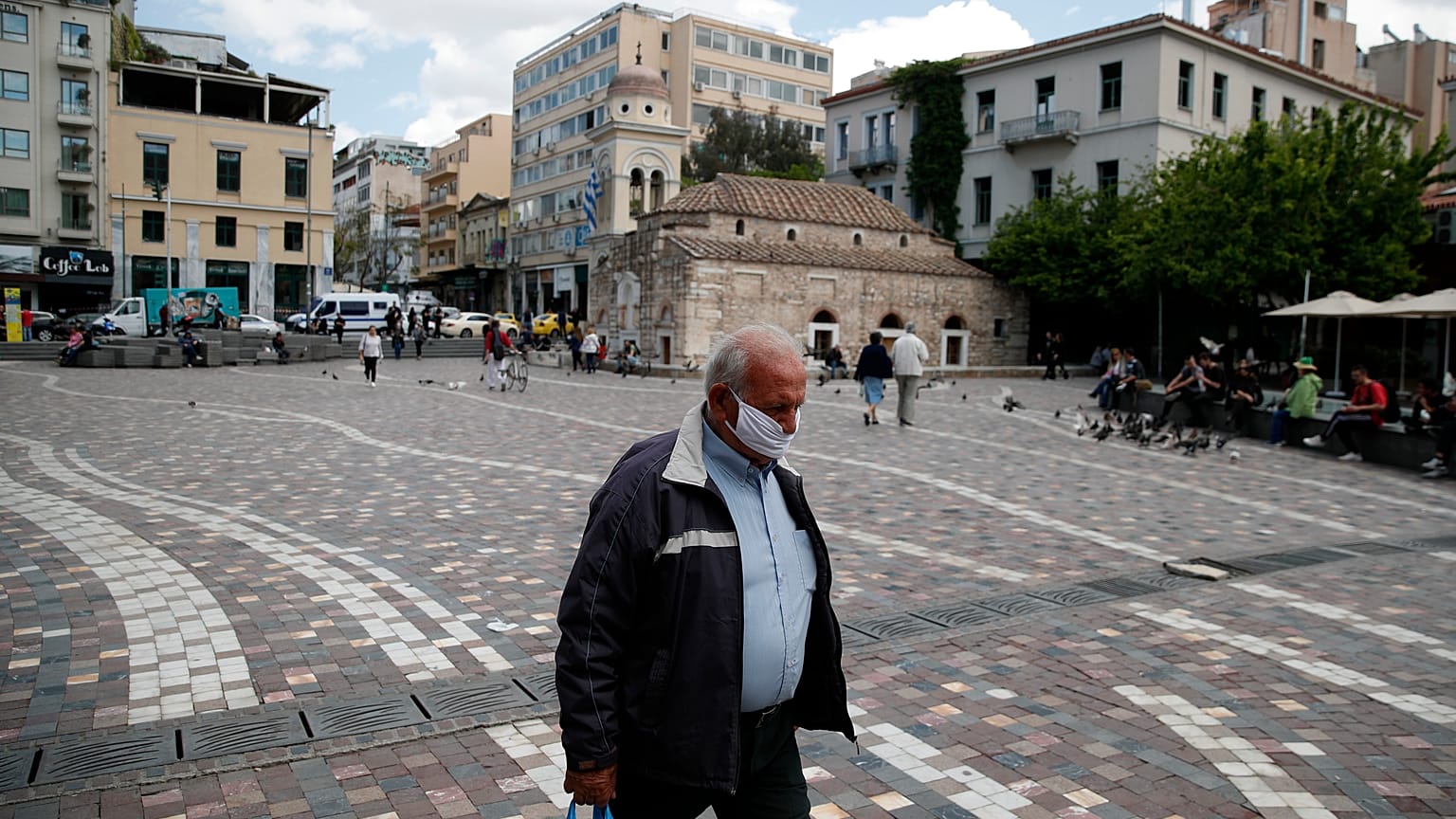 Virus Outbreak Greece