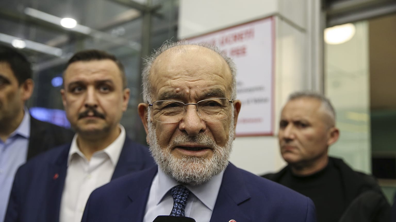 Saadet Partisi Genel Başkanı Temel Karamollaoğlu