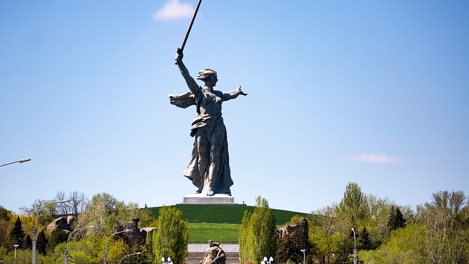 Virus Outbreak Russia War Memorials