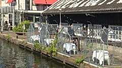 Coronavirus: Amsterdam art centre uses greenhouses to offer outdoor eating amid COVID-19 pandemic
