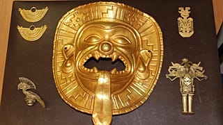 Pre-Columbian objects recovered in Spain.