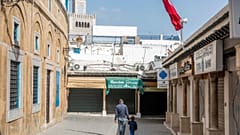 متاجر مغلقة في تونس - المدينة العتيقة - 2020/03/20