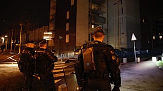 File - French gendarmes take positions to prevent clashes with youths in Aulnay-sous-Bois, north of Paris, France, Tuesday, Feb. 7, 2017